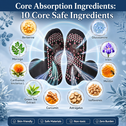 💕Official Store | BLUESHOT®2026  10-in-1 Moringa & Berberine Micro-Particle Sculpting socks|Burn fat, shape, promote blood circulation and metabolism, unclog lymph nodes|See results in 7 days