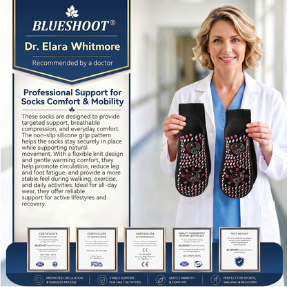 💕Official Store | BLUESHOT®2026  10-in-1 Moringa & Berberine Micro-Particle Sculpting socks|Burn fat, shape, promote blood circulation and metabolism, unclog lymph nodes|See results in 7 days