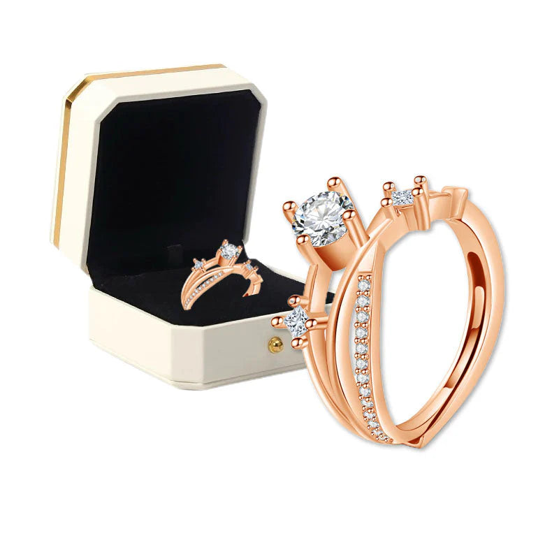 💫Last Day Promotion 80%OFF🔥-Magnetology Moissanite Diamond Ring💖