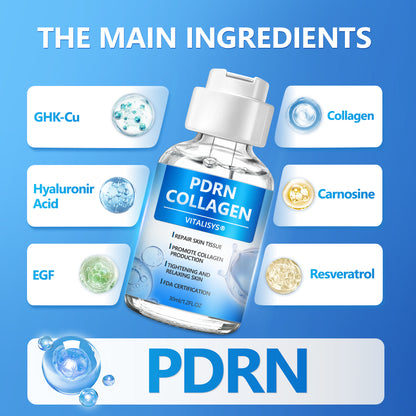 VITALISYS PDRN Anti-age & Firming Serum Natural Ingredients👩‍⚕Maintain Skin Elasticity,May Reduce Wrinkles，Improve Skin Moisture，Maintain Healthy Skin Structure，Multiple Anti-Aging Formulas️