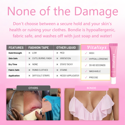 ✅Official Store | 𝓥𝒊𝒕𝙖𝙡𝒊𝙨𝙮𝙨 ®  Clothing adhesive| 💕Tightly attached to clothes, skirts, and long socks to prevent detachment
