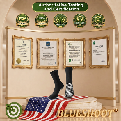 💕Official Store |BLUESHOT®2026 10-in-1 Moringa & Berberine Micro-Particle Sculpting socks | Radical Fat-Burn, Varicose Relief & Deep Lymphatic Detox | 7-Day Intensive Sculpting Protocol