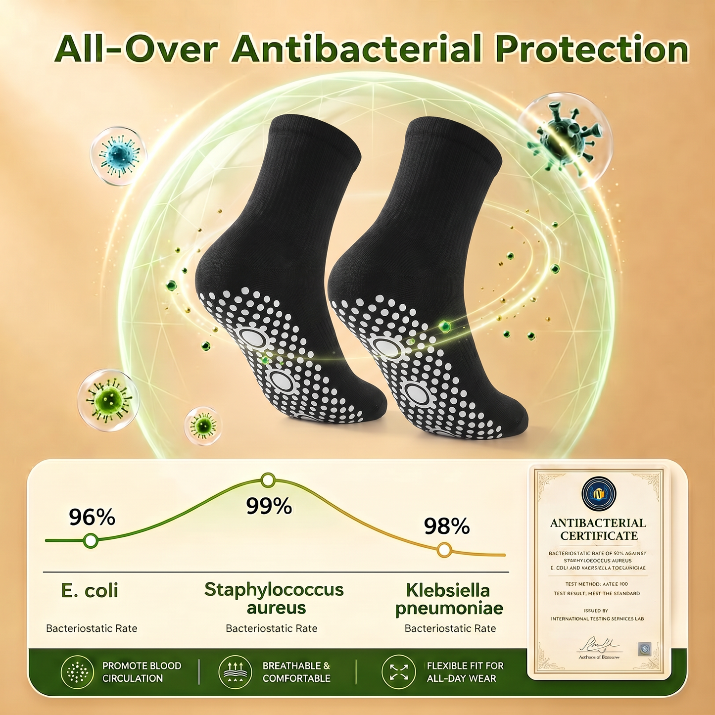 💕Official Store |BLUESHOT®2026 10-in-1 Moringa & Berberine Micro-Particle Sculpting socks | Radical Fat-Burn, Varicose Relief & Deep Lymphatic Detox | 7-Day Intensive Sculpting Protocol