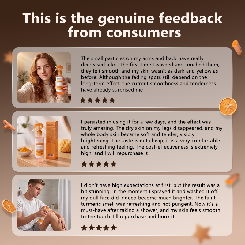 ✅Official Store | 𝓥𝒊𝒕𝙖𝙡𝒊𝙨𝙮𝙨 Keratin Care Kojic Acid Turmeric spray | Mild exfoliation spray, making the skin smoother, brighter and whiter | Suitable for all skin types of keratin care