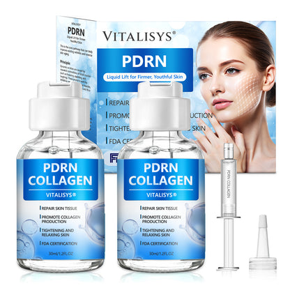 VITALISYS PDRN Anti-age & Firming Serum Natural Ingredients👩‍⚕Maintain Skin Elasticity,May Reduce Wrinkles，Improve Skin Moisture，Maintain Healthy Skin Structure，Multiple Anti-Aging Formulas️